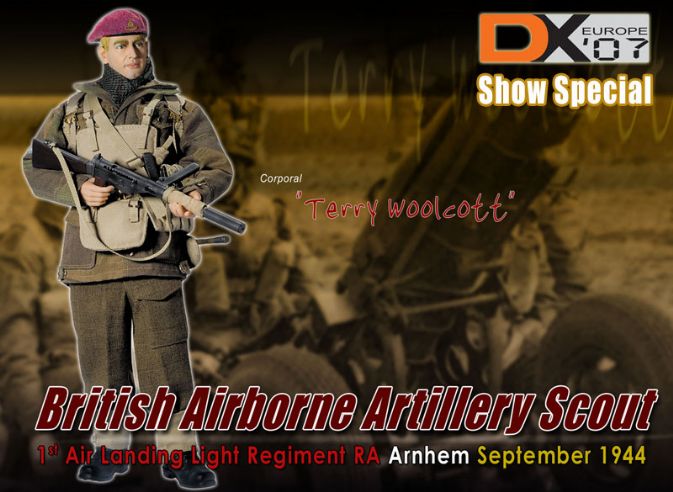 "Terry Woolcolt", British Airborne Artillery Scout, 1st Air Landing Light Regiment RA, Arnhem, September 1944 (Corporal) - Dx 07 Europe