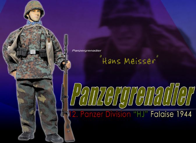 "Hans Meisser", Panzergrenadier, 12.Panzer.Division "HJ", Falaise 1944