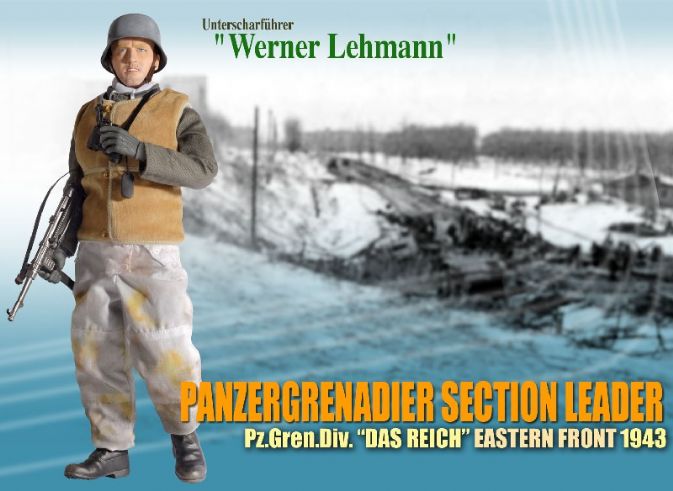 "Werner Lehmann", Panzergrenadier Section Leader, Pz.Gren.Div. "Das Reich", Eastern Front 1943 (Unterscharfuhrer)