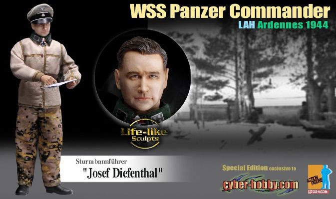 "Josef Diefenthal" WSS Panzer Commander LAH Ardennes 1944