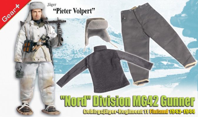 Jager "Pieter Volpert", "Nord" Division MG42 Gunner, Gebirgsjager-Regiment 11, Finland 1943-44