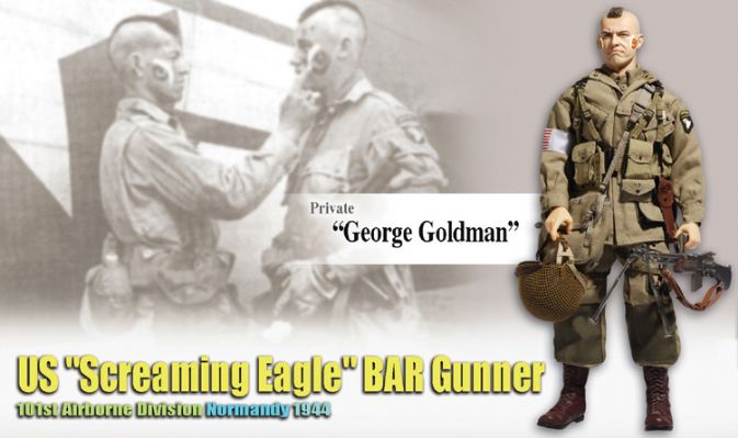 "George Goldman", U.S. "Screaming Eagle" BAR Gunner, 101st Airborne Division, Normandy 1944 (Private)