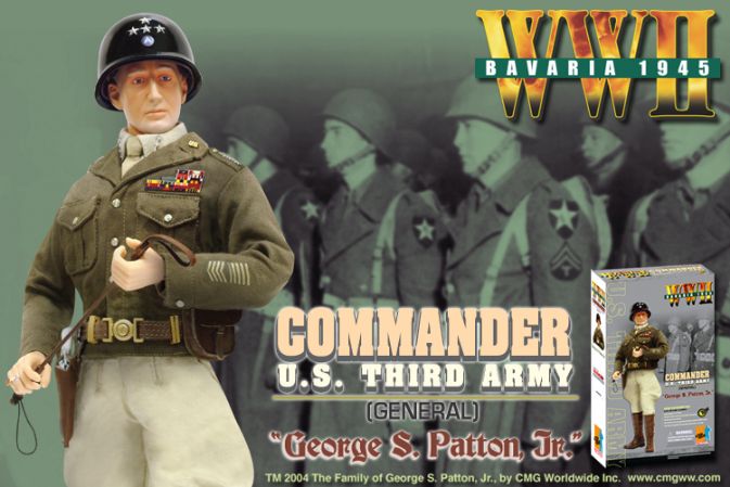"George S. Patton, Jr.", U.S. Third Army Commander (General)
