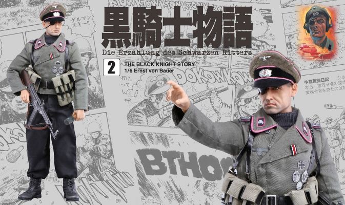 "Black Knight - Oblt. Ernst von Bauer" German Panzer Commander #2