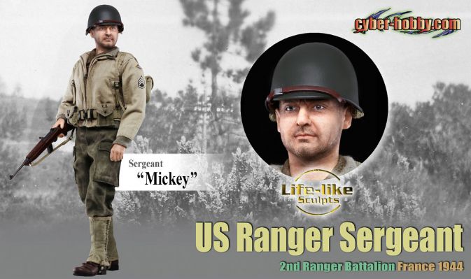 Sergeant "Mickey", US Ranger, 2nd Ranger Battalion, France 1944
