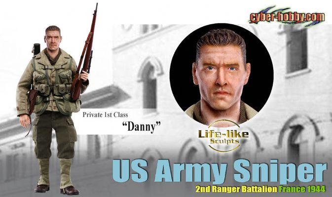 Private 1st Class "Danny", US Army Sniper, 2nd Ranger Battalion, France 1944