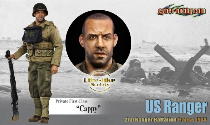 Private First Class "Cappy", US Ranger, 2nd Ranger Battalion, France 1944