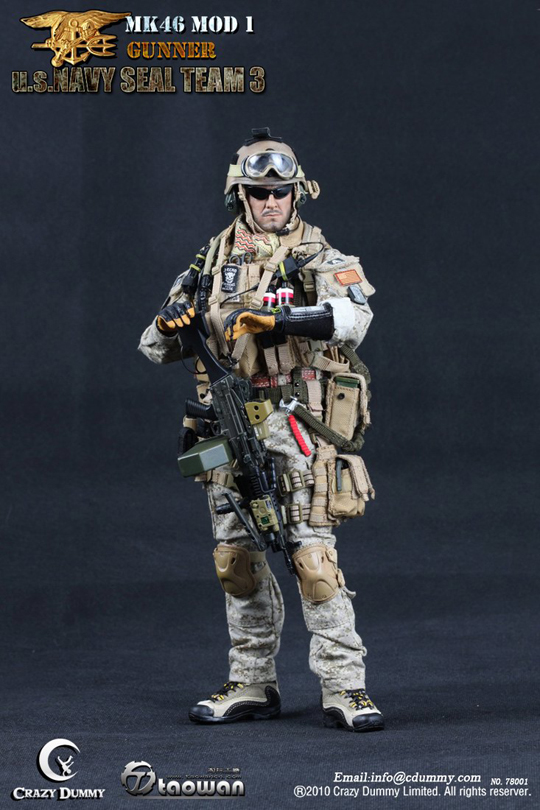 Seal Team 3 MK46 MOD1 Gunner