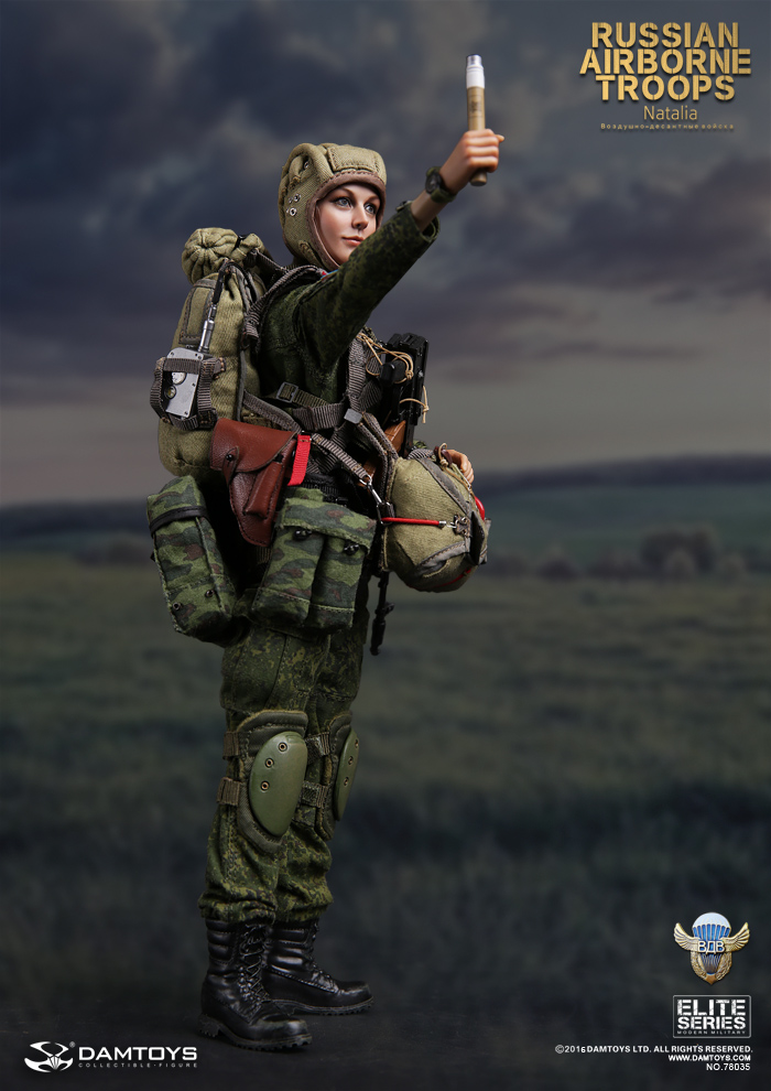 Russian Vdv paratrooper - Natalia