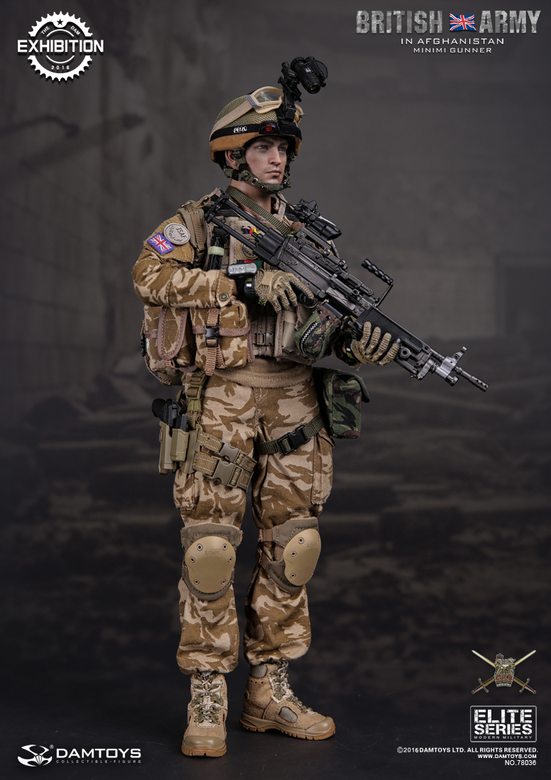 British Army in Afghanistan - Minimi Machine Gunner