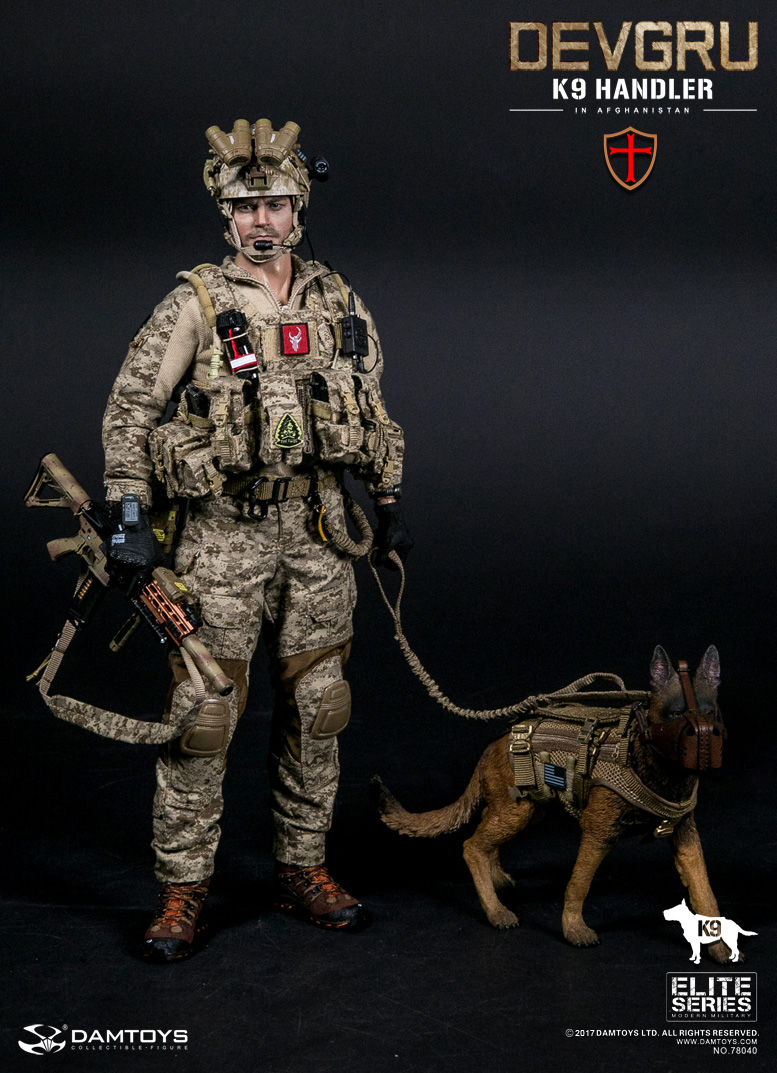 Naval Special Operations Development Group K9 members in Afghanistan