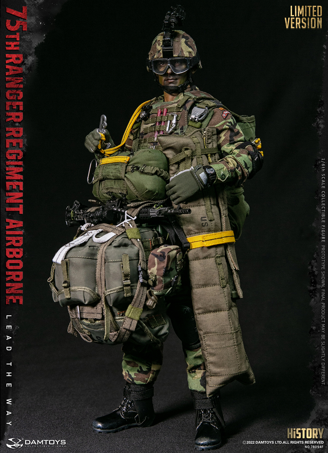 U.S. Army 75th Ranger Regiment, Airborne Machine Gunner [Limited Edition]