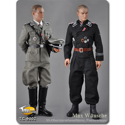 Max Wünsche - SS Oberturmbannführer, Panzertuppe