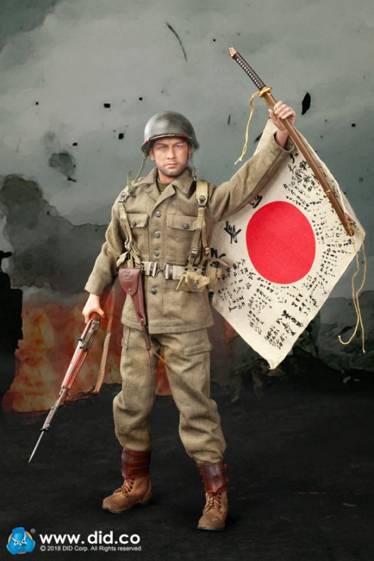 WWII US Army 77th Infantry Division - Captain Sam