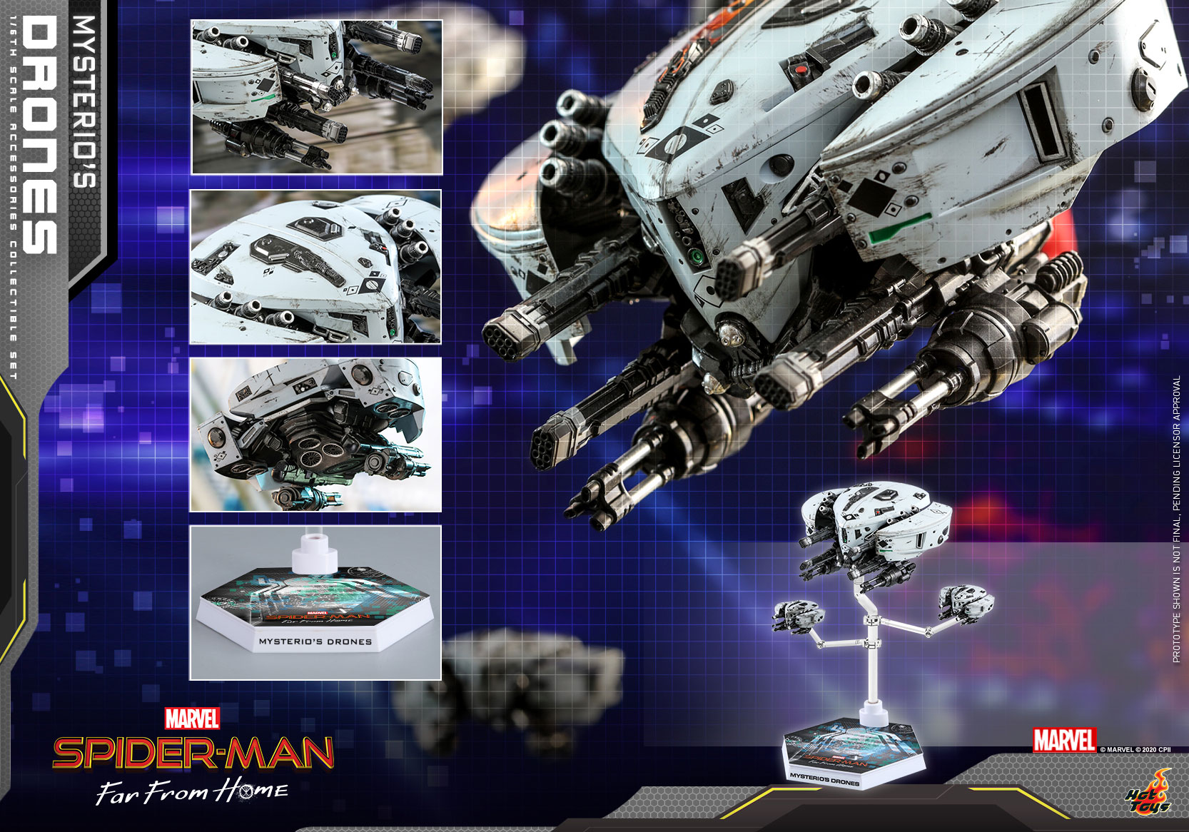 Spider-Man: Far From Home - Mysterio's Drones Set