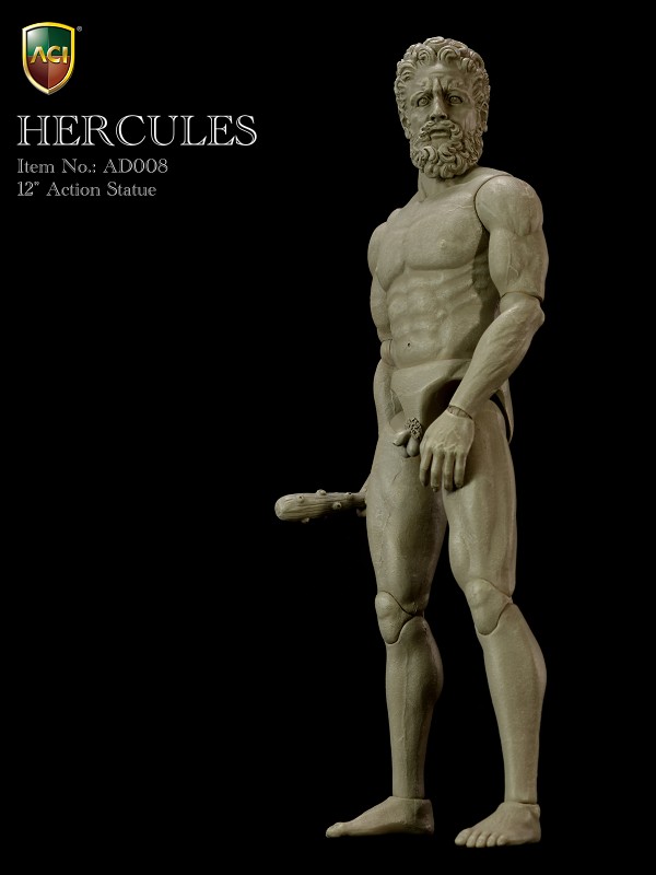 Hercules Statue (Marble-like Version)