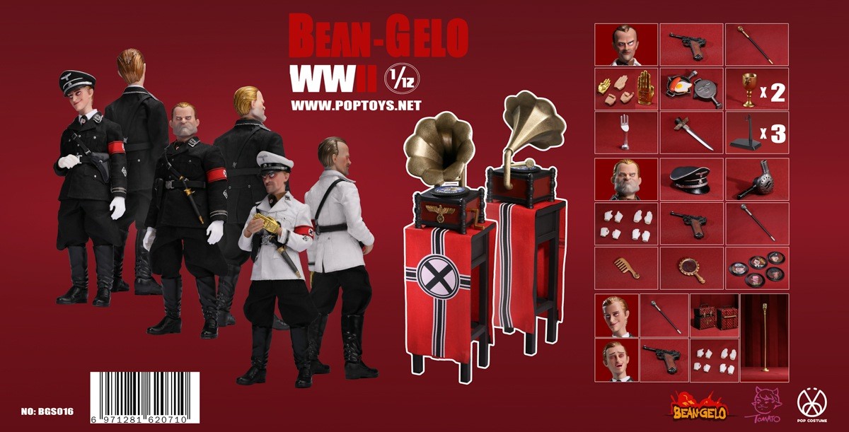 Narcissist & Elegant Man & Iron Hand & Brass Gramophone