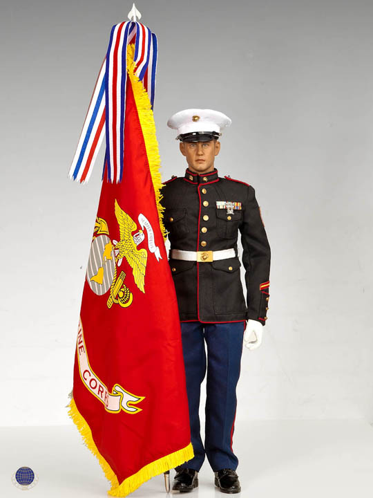 Dress Blue Marine without Garand