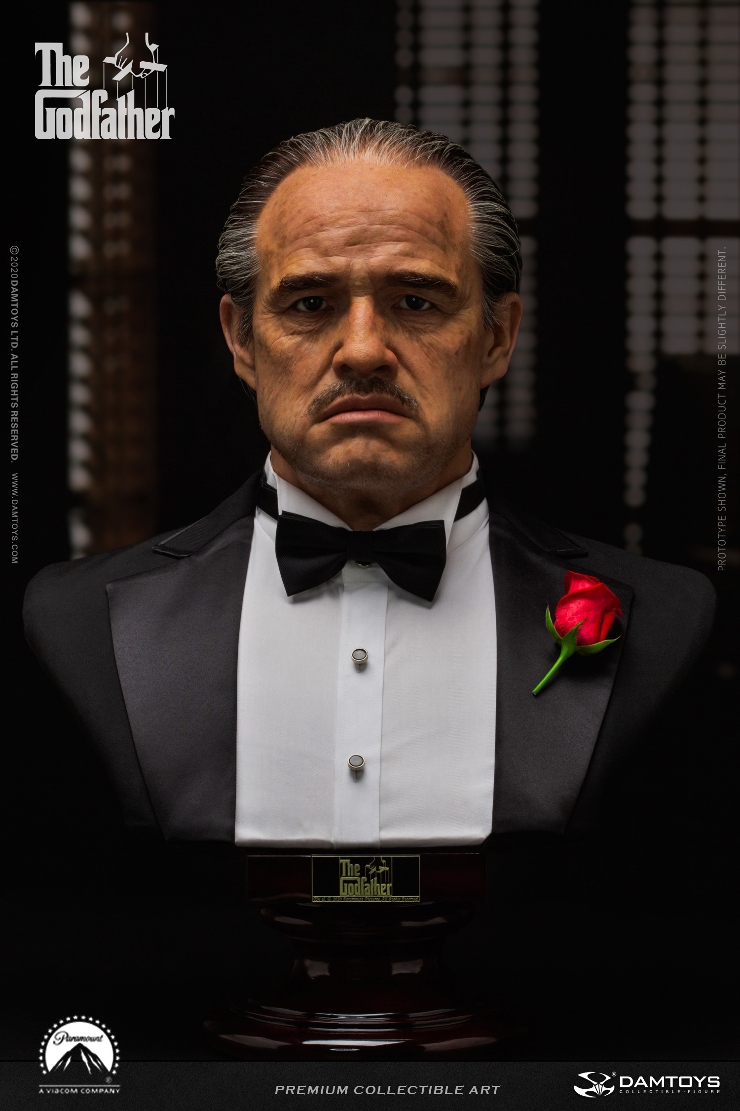 1972 1/1 scale silicone collector's edition bust