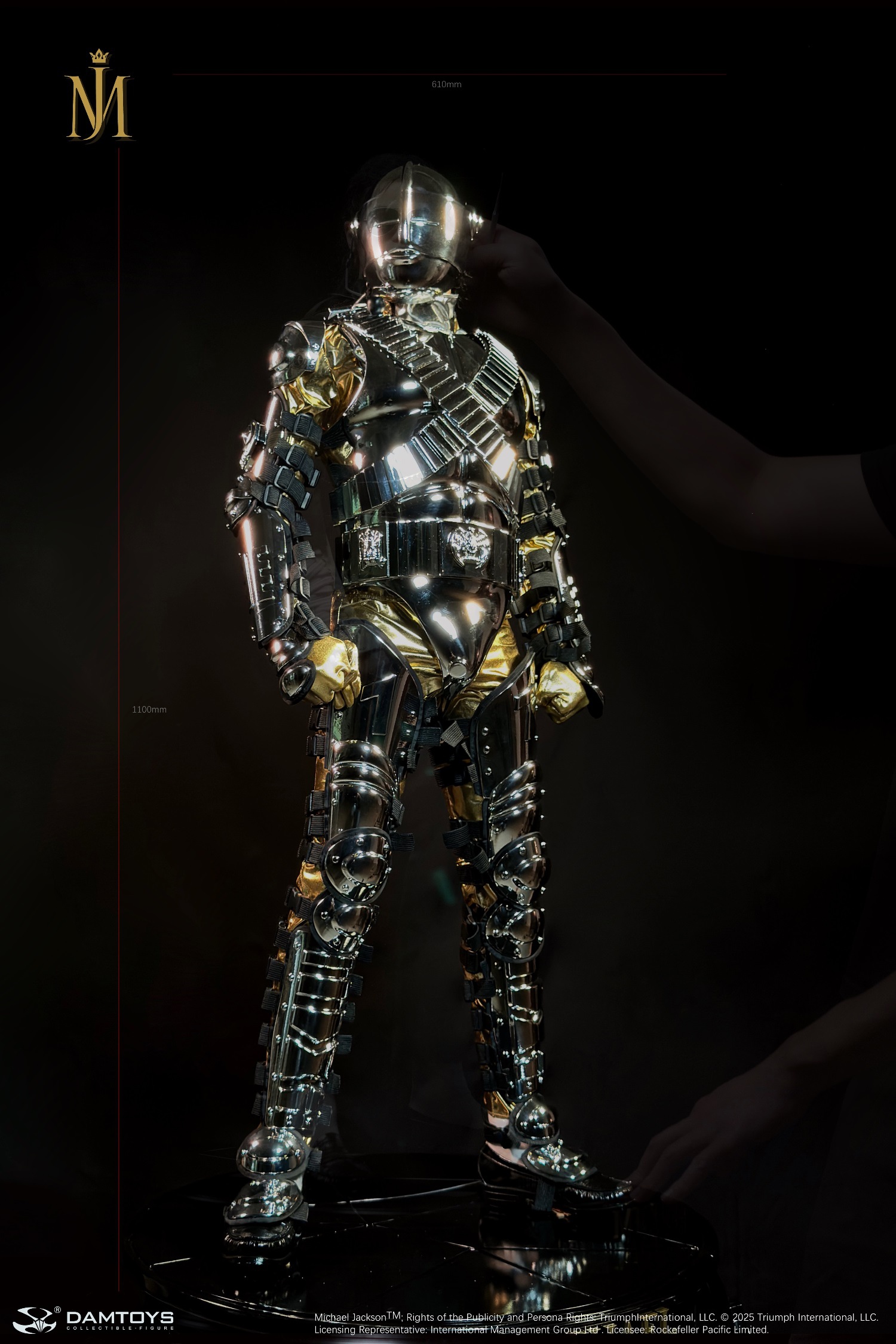 Gold Space Suit Armor Deluxe Version