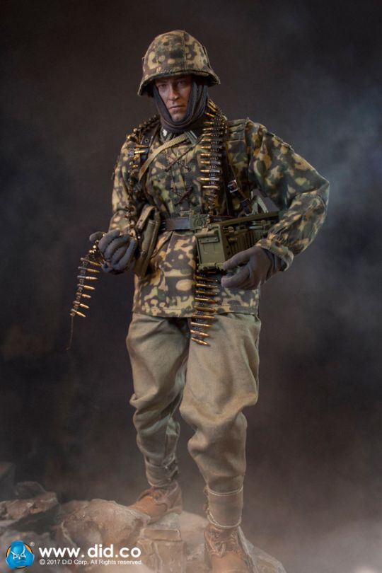 SS-Panzer-Division MG34 Gunner - Baldric