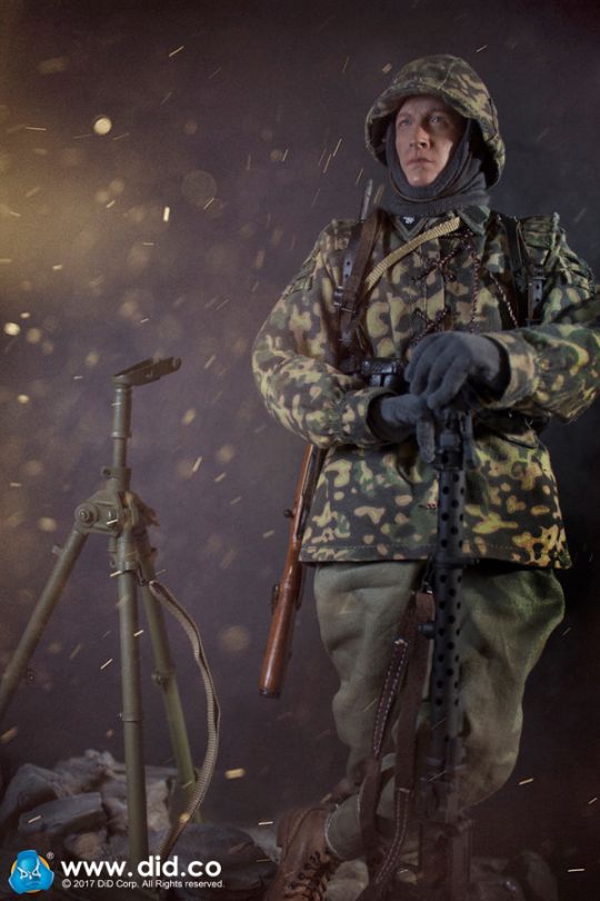 SS-Panzer-Division MG34 Gunner - Curtis