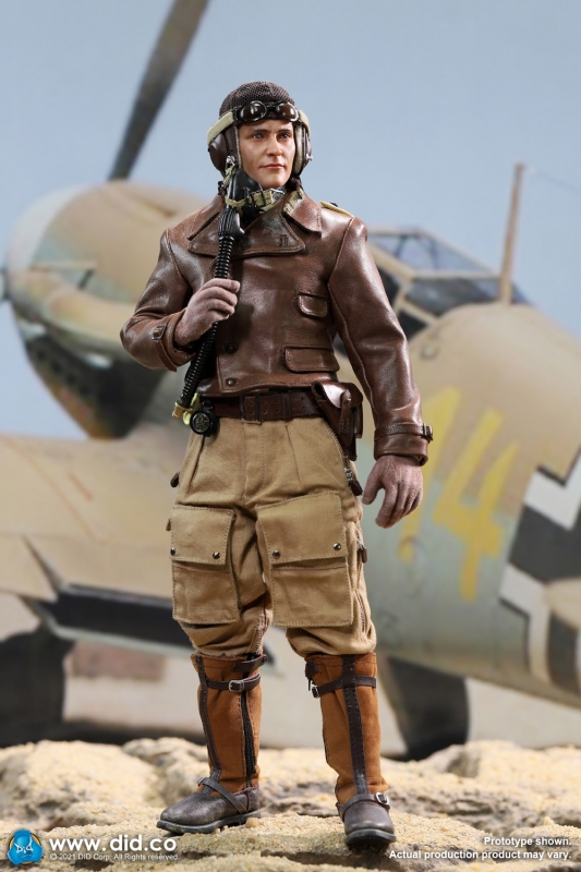 WWII German Luftwaffe Flying Ace Star Of Afrika - Hans-Joachim Marseille