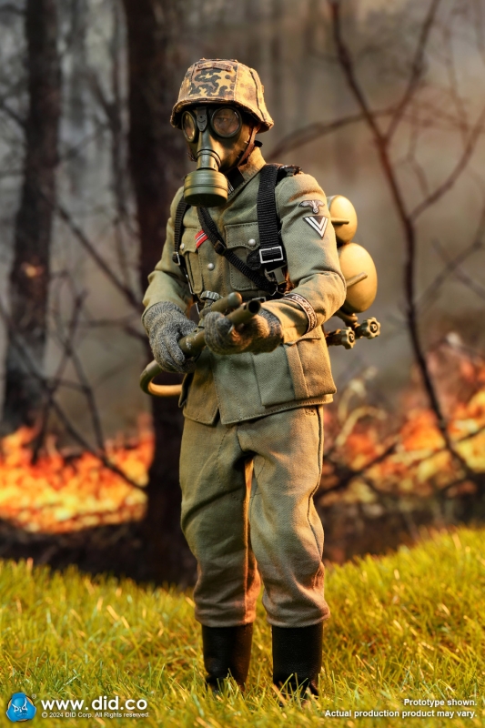 WWII German LAH Division Flammenwerfer Rottenführer - Joerg