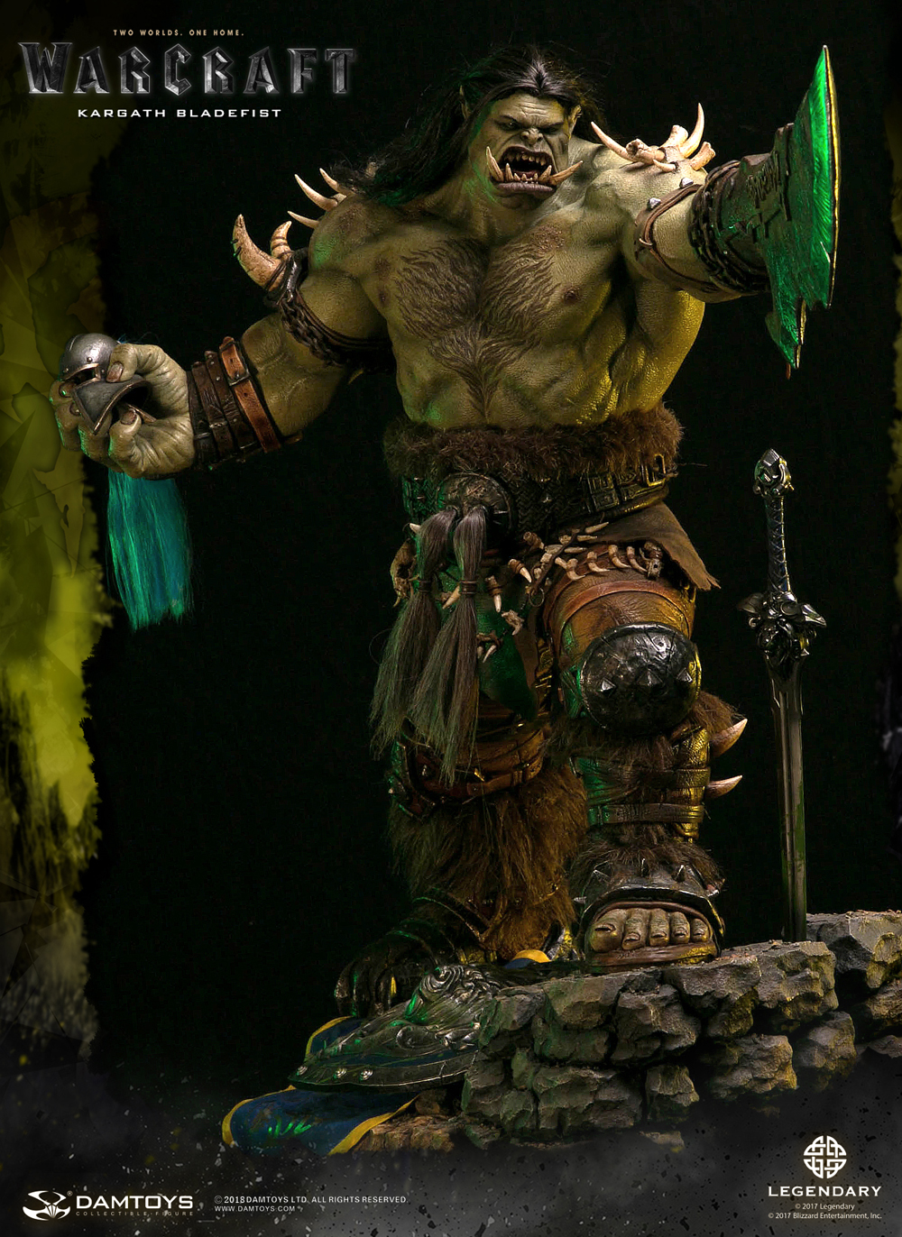 Blade Fist Exquisite Statue