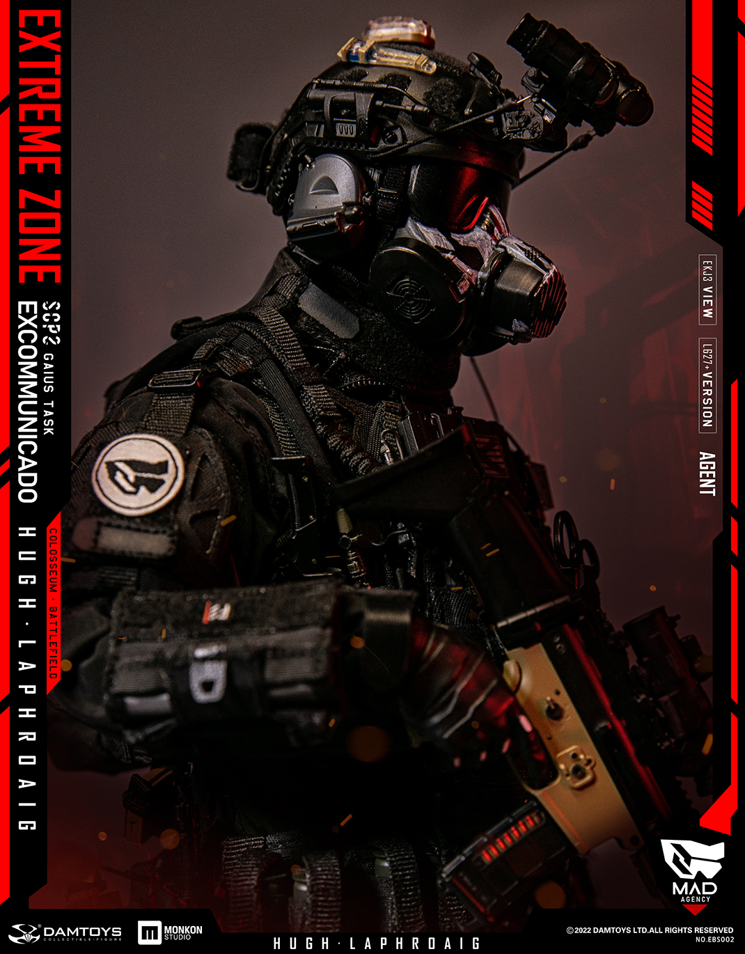 Extreme Combat Agent Hugh Laphroague