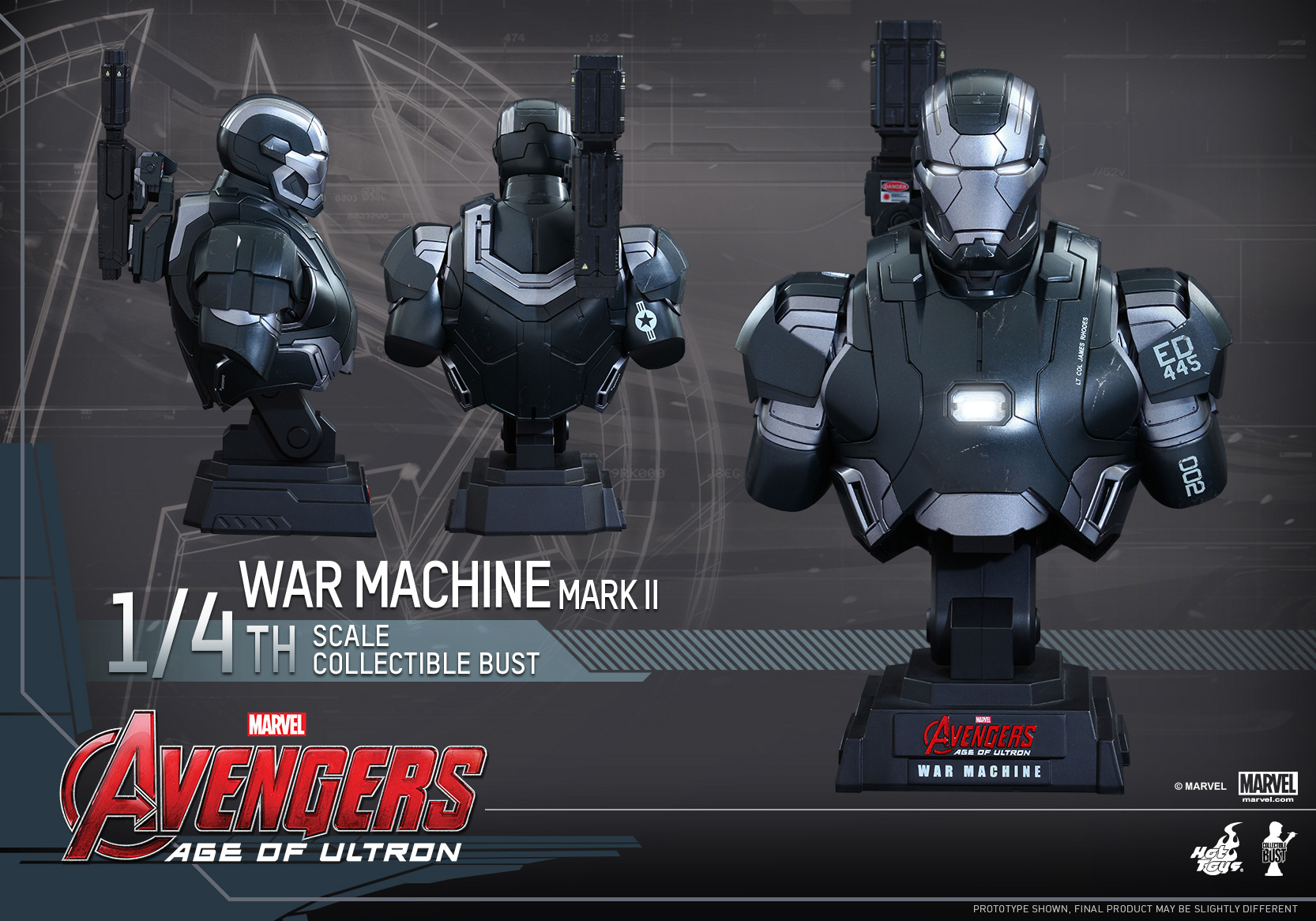 Avengers Age of Ultron - War Machine Mark 2