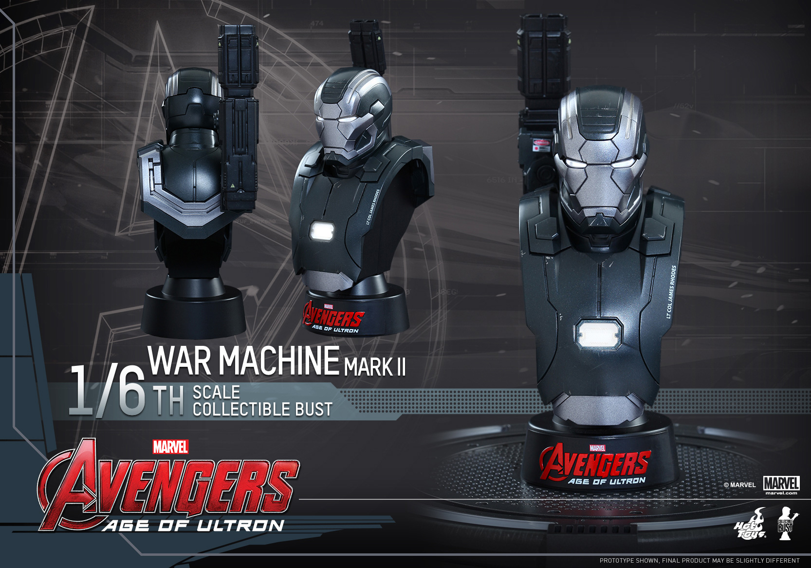 Avengers Age of Ultron - War Machine Mark 2