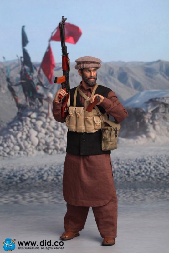 The Soviet Afghan War 1980's Afghanistan Civilian Fighter - Asad