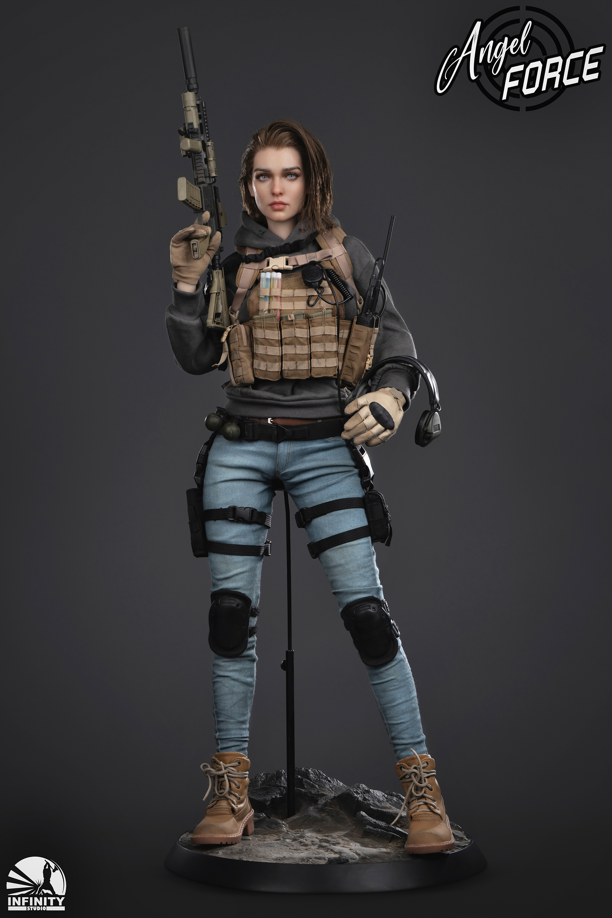 Angel Force Silicone Action Figure Series MIA