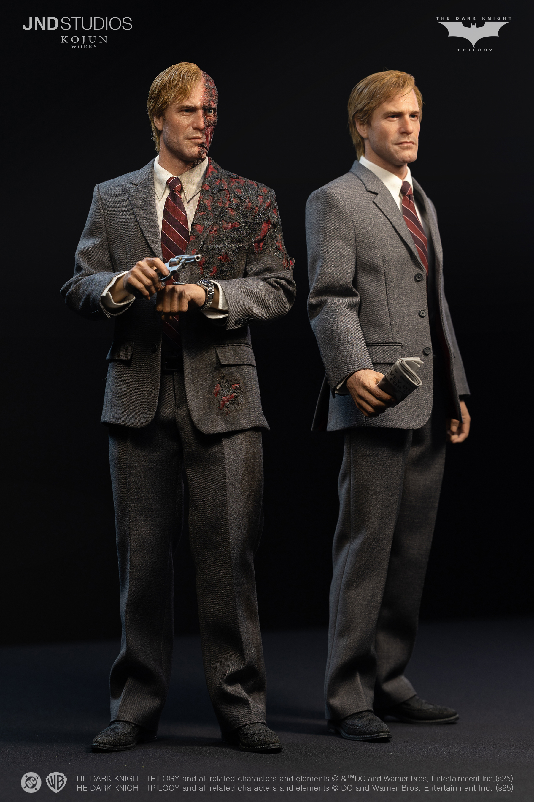 Harvey Dent & Two - Face of The Dark Knight Trilogy C - Type