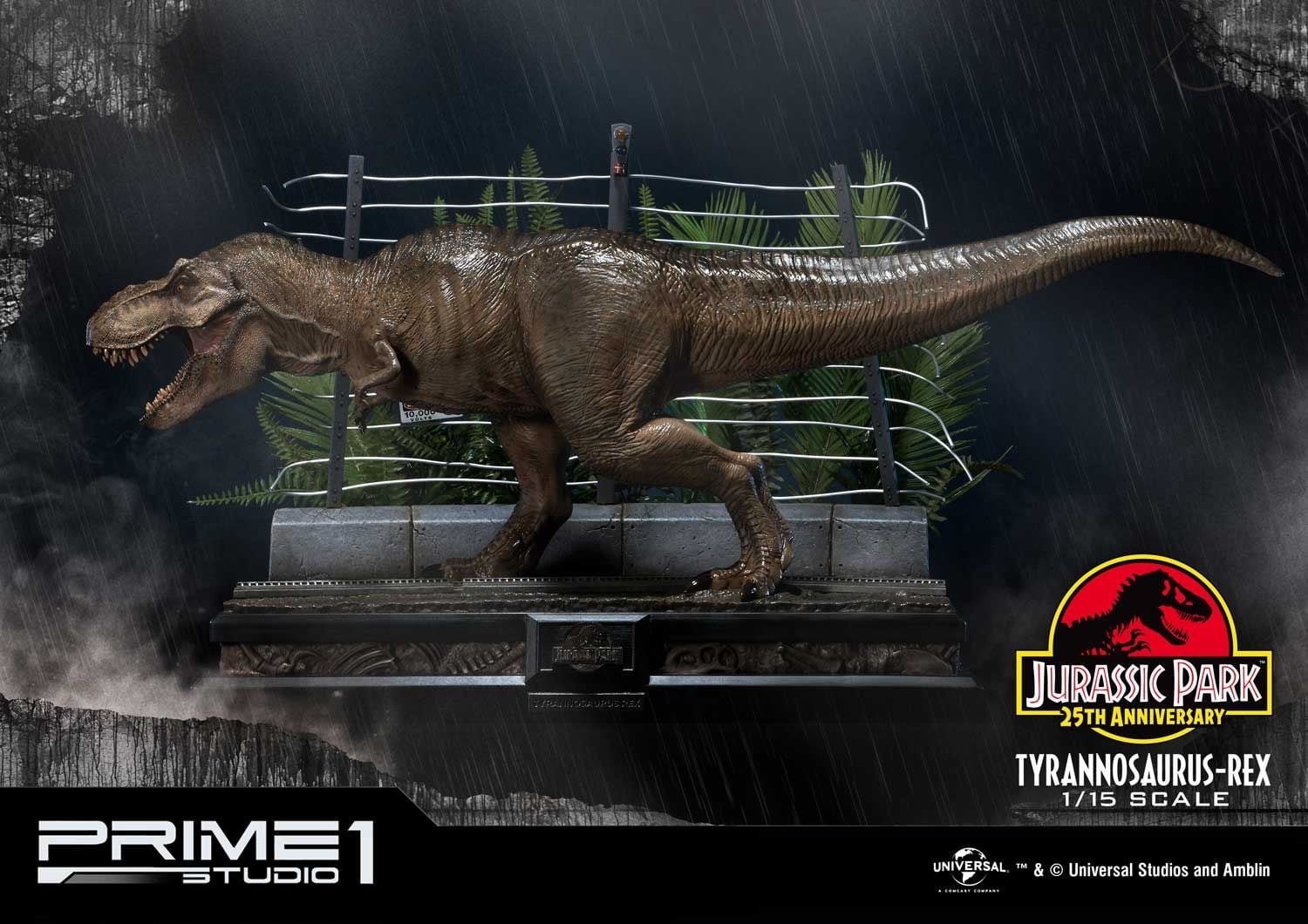 Jurassic Park (Film) Tyrannosaurus-Rex 1/15 scale EX Version