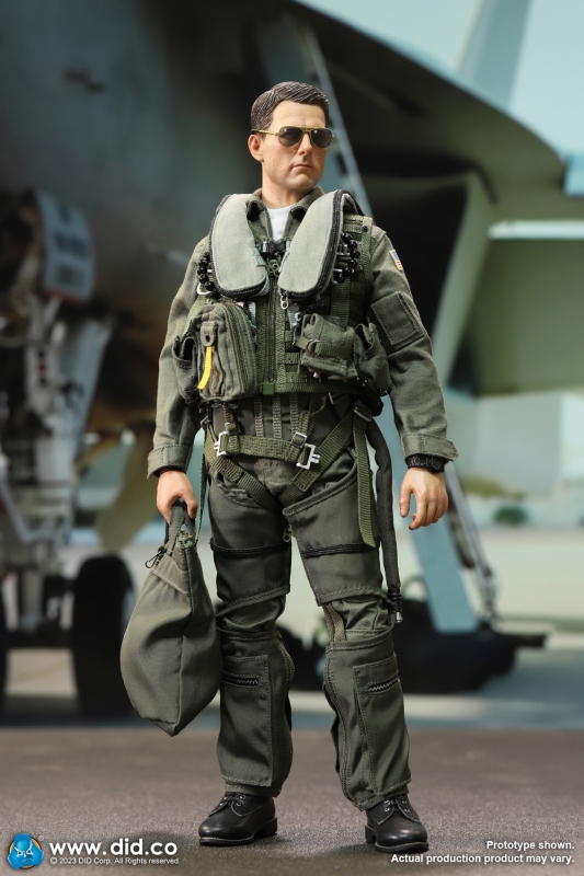 The US Navy Fighter Weapons School Instructor F/A-18E Pilot - Captain Mitchell