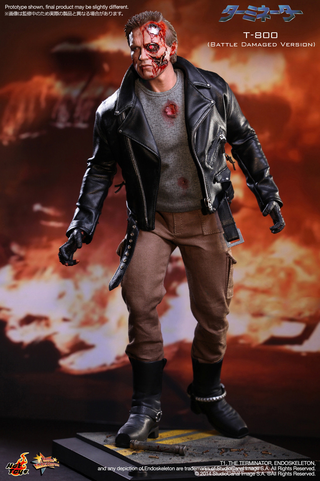 The Terminator - T-800 (Battle Damaged Version)