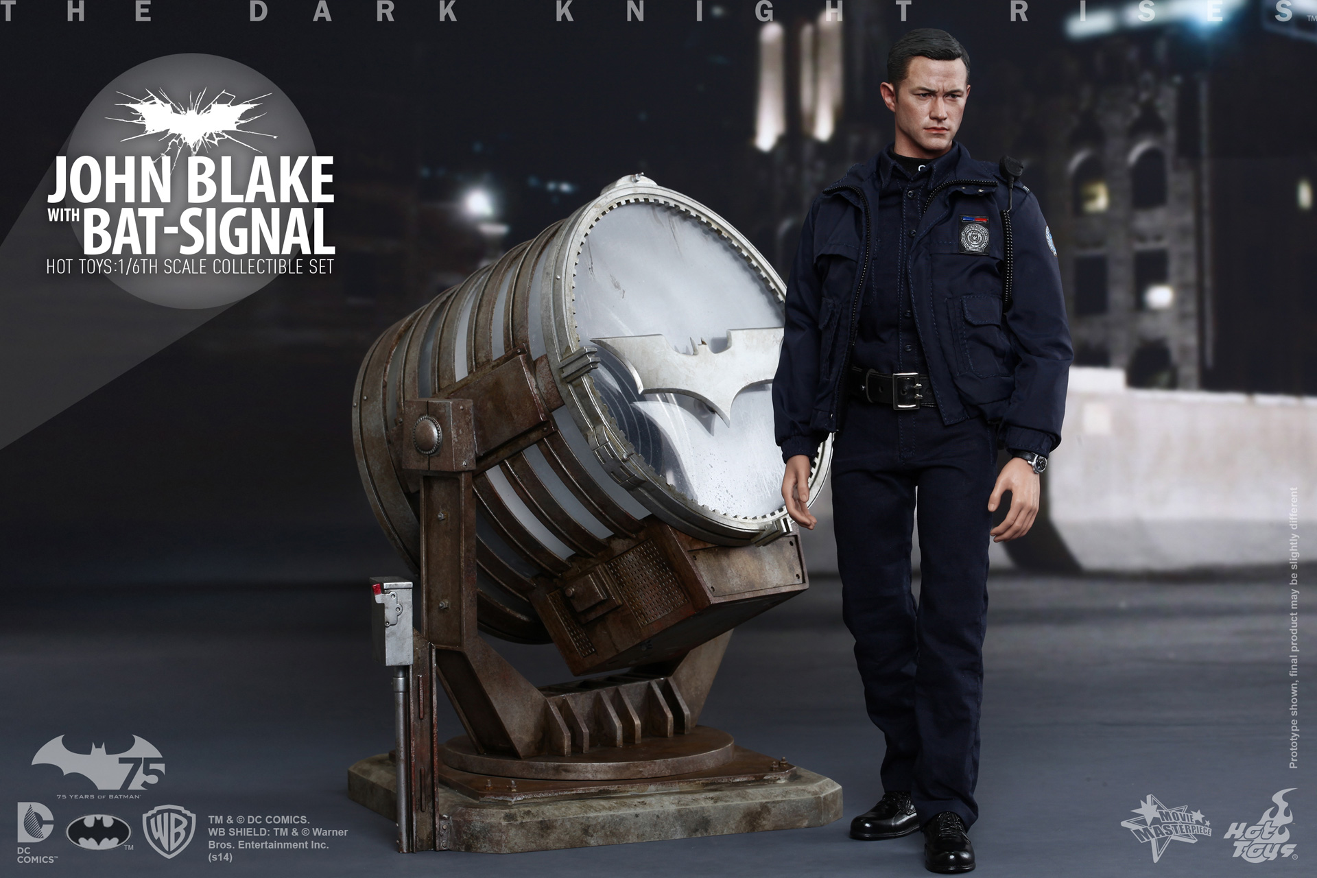 The Dark Knight Rises - John Blake [With Bat-Signal]