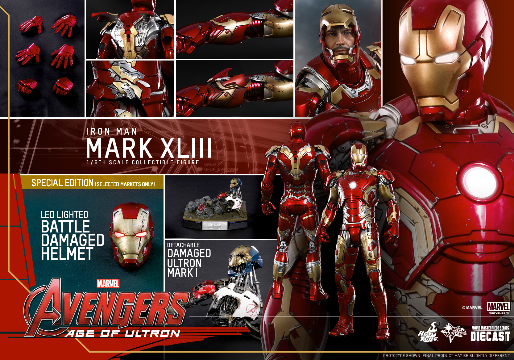 Avengers Age of Ultron - Mark 43 [With Bonus Accessory]