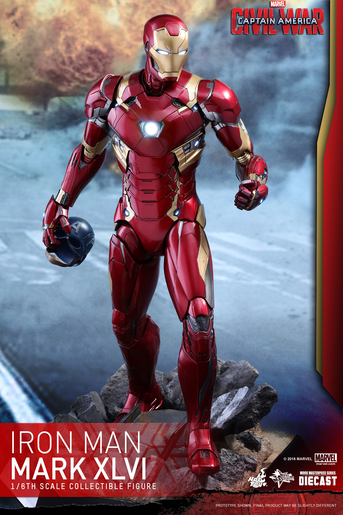 Captain America Civil War - Iron Man Mark 46