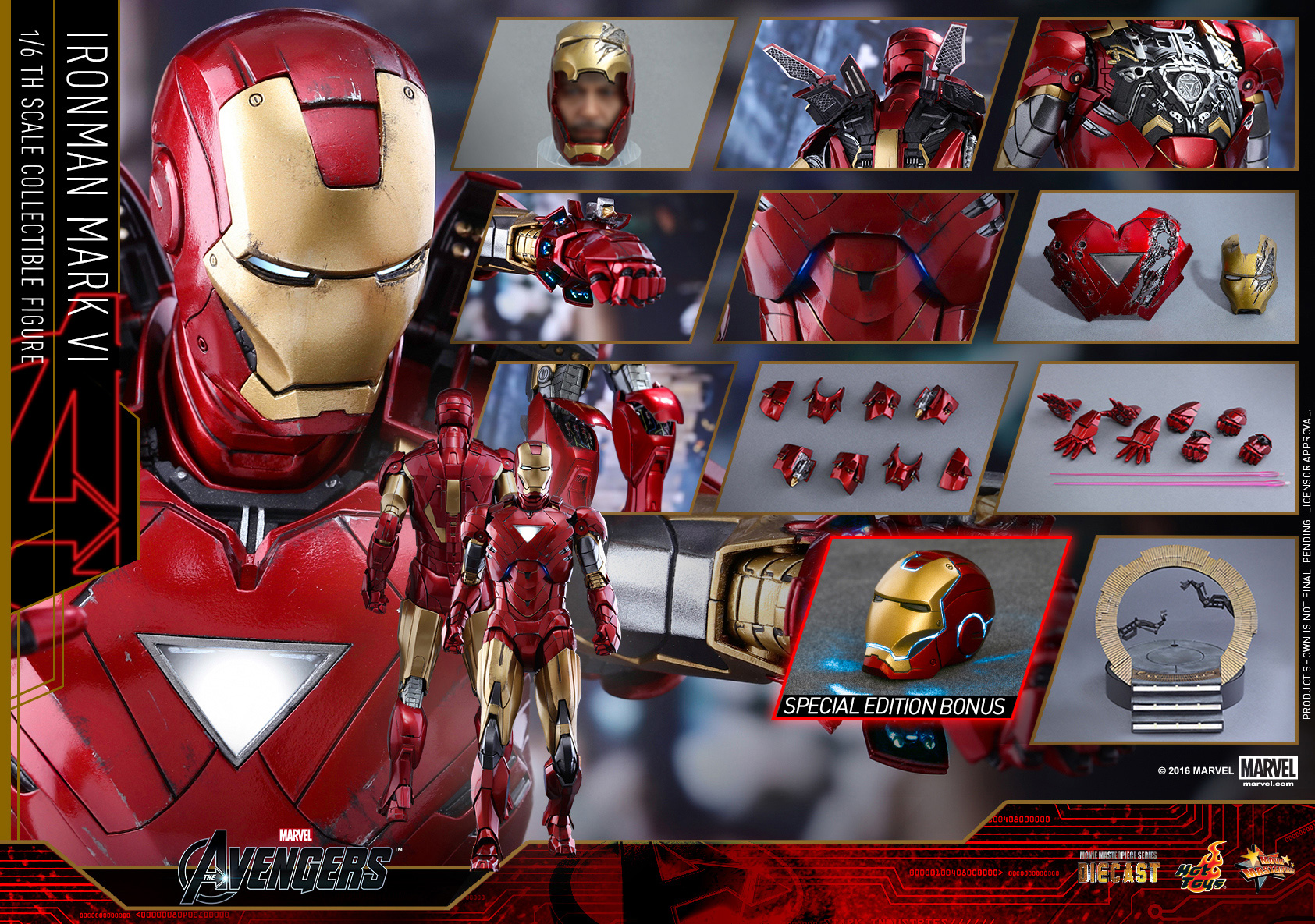 The Avengers - Mark 6 [With Bonus Accessory]