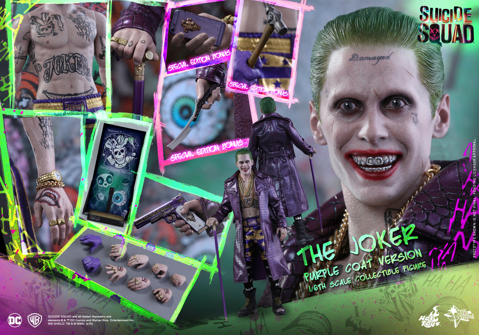 Suicide Squad - The Joker (Purple Coat Version) [With Bonus Accessory]
