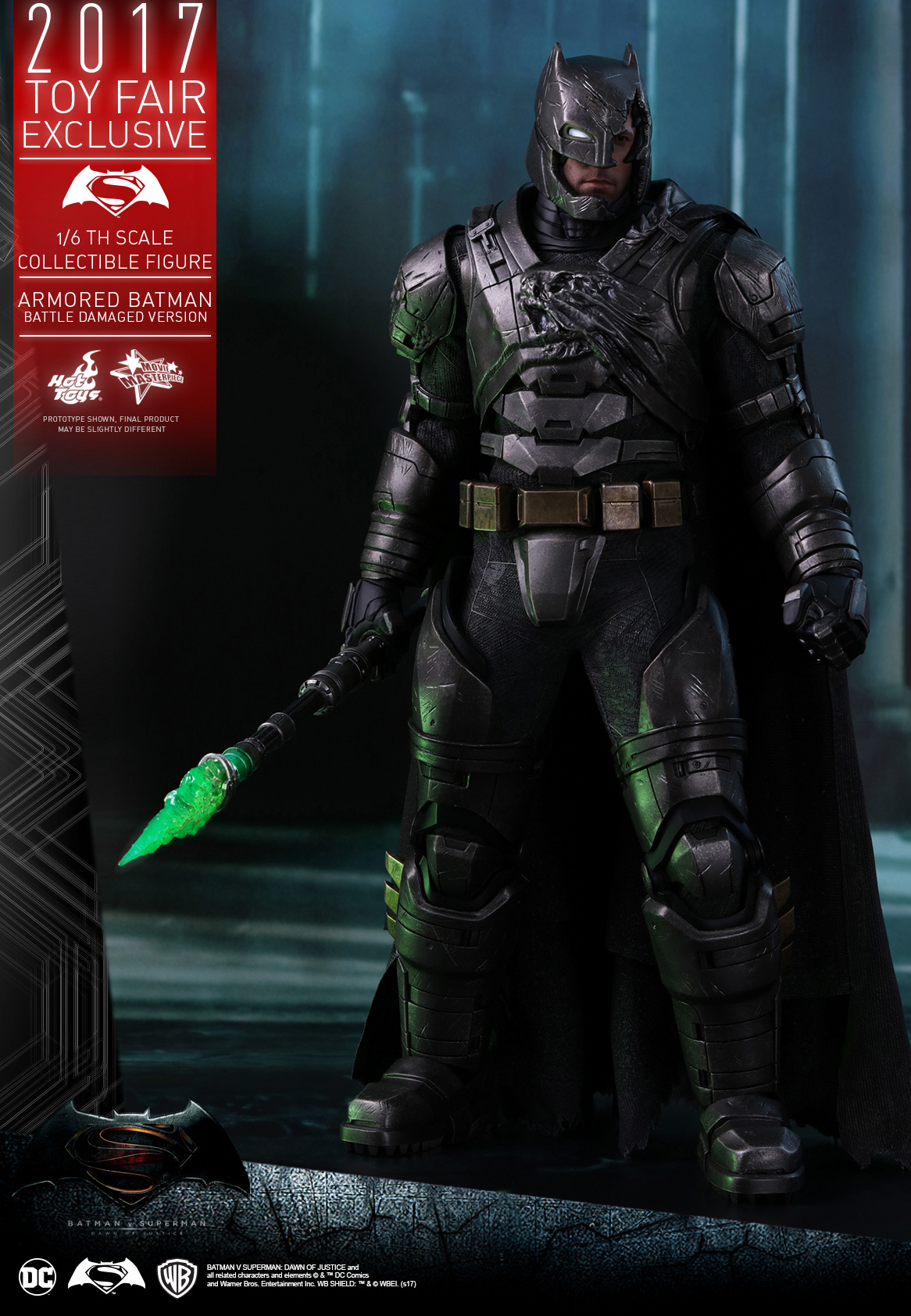 Batman v Superman Dawn of Justice - Armored Batman (Battle Damaged Version)