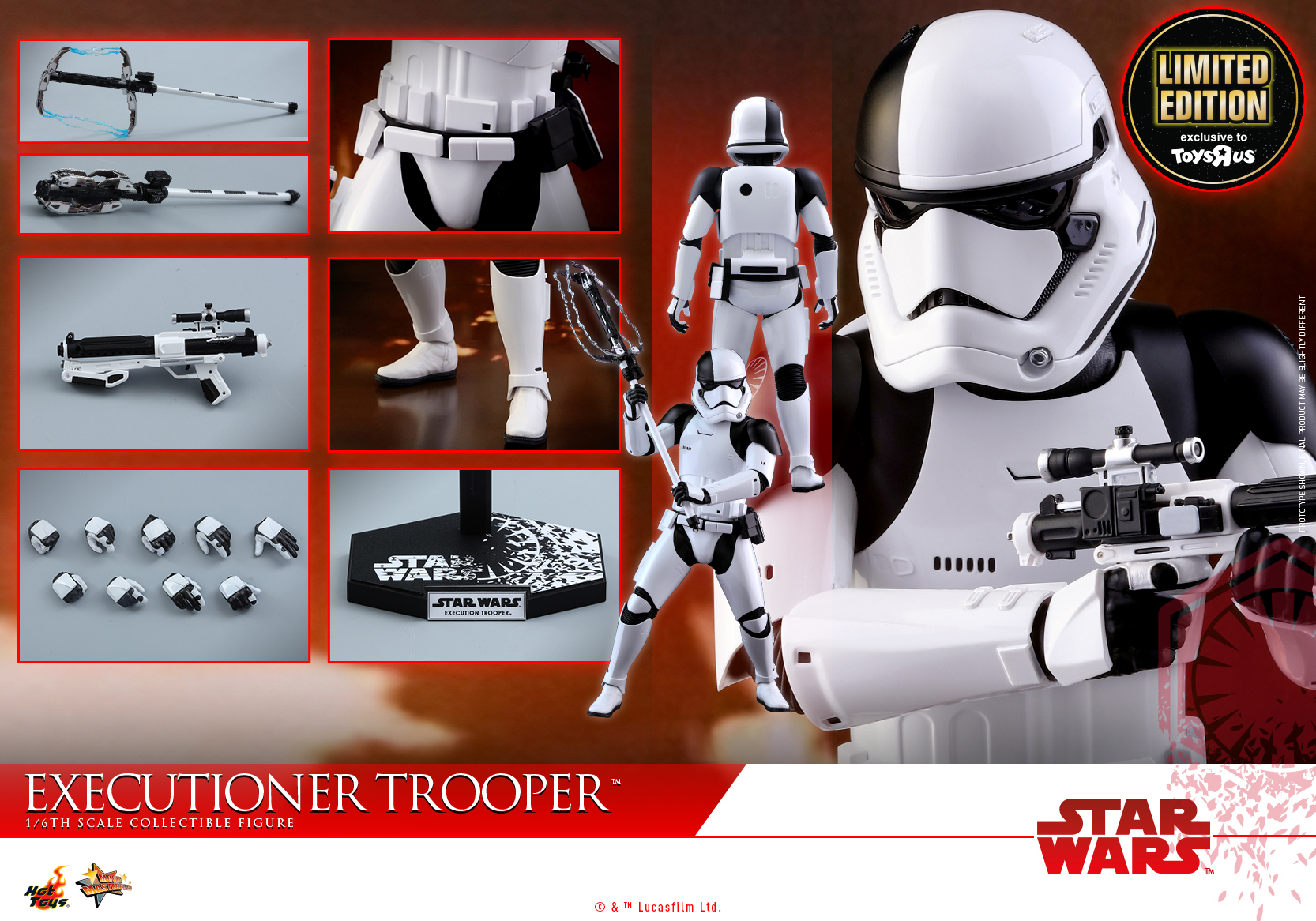 Star Wars The Last Jedi - First Order Stormtrooper Executioner (Toys“R”Us Exclusive Version)