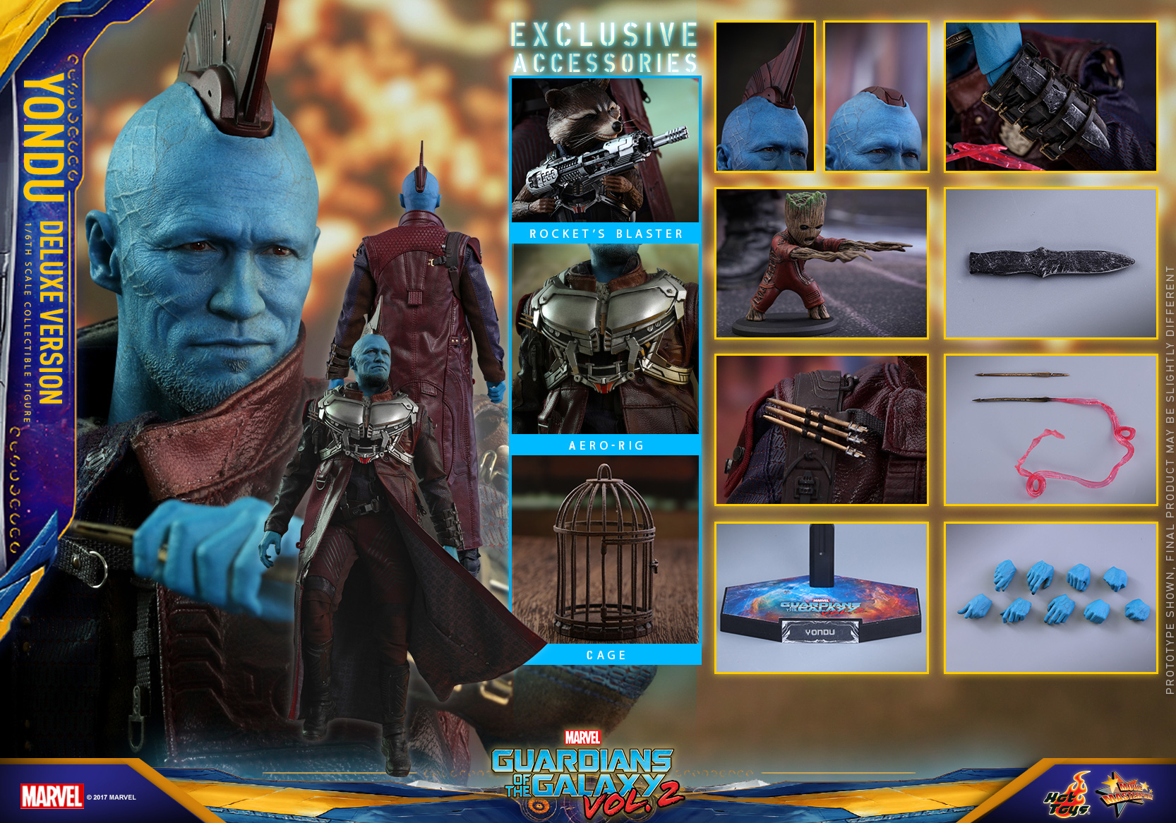 Guardians of the Galaxy Vol. 2 - Yondu [With Bonus Accessories]