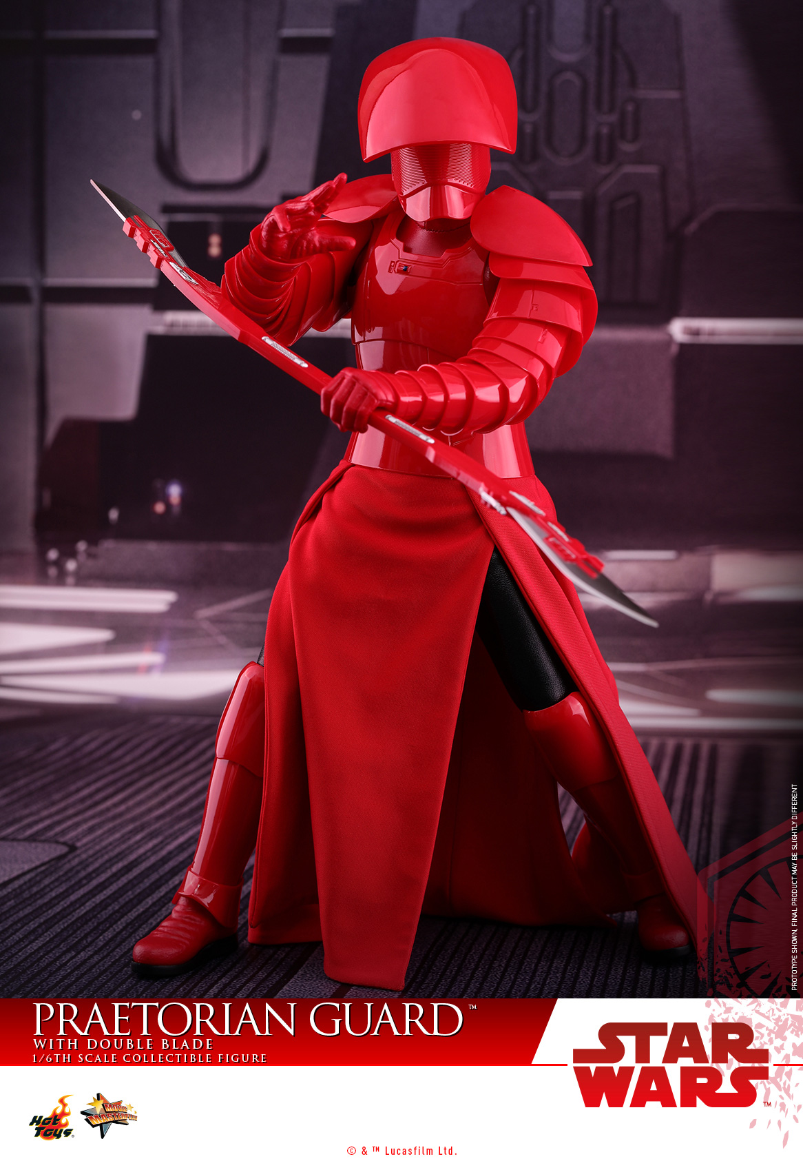 Star Wars The Last Jedi - Praetorian Guard (Double Blade Version)