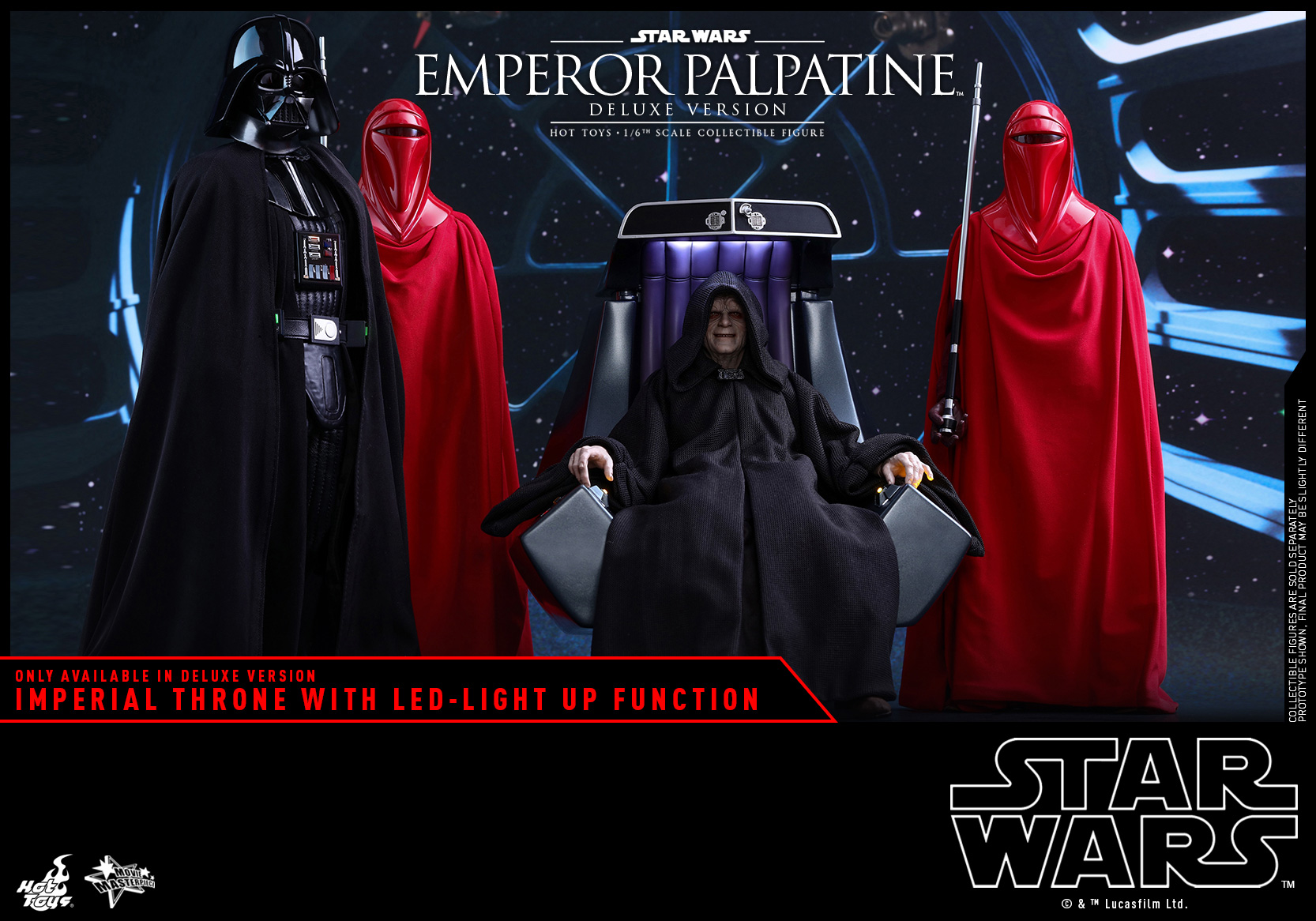 Star Wars / Episode VI Return Of The Jedi - Emperor Palpatine [With Bonus Accessories]