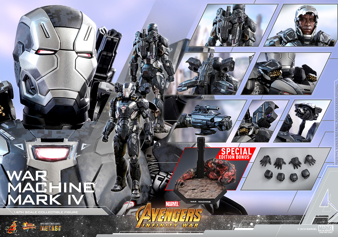 Avengers: Infinity War - War Machine Mark 4 [With Bonus Accessory]