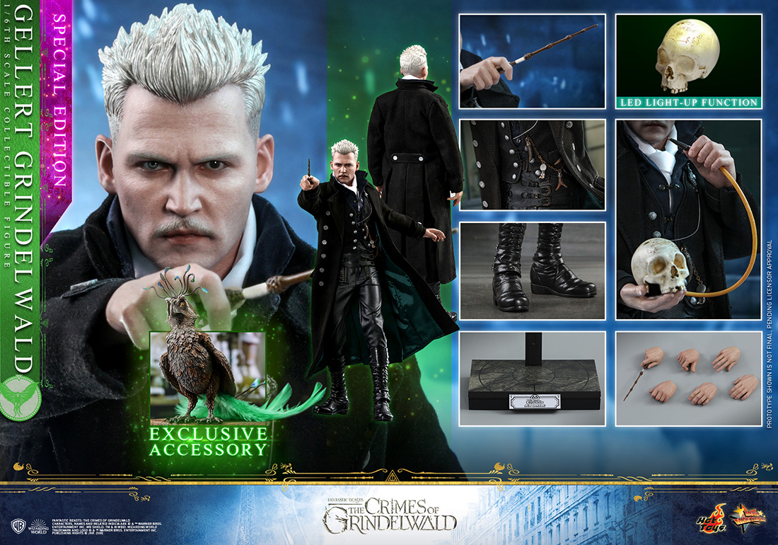 Fantastic Beasts: The Crimes of Grindelwald - Gellert Grindelwald [with Bonus Accessory]
